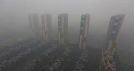 La pollution de l'air, endémique en Chine.