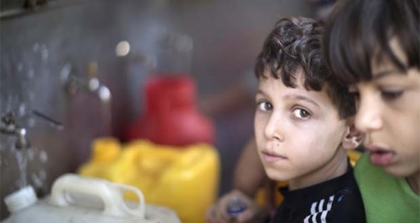Pour se désaltérer, «environ deux tiers des Gazaouis achètent leur eau dans le secteur privé».