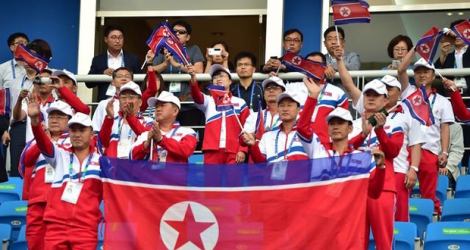 L'équipe féminine nord-coréenne accueille les Sud-Coréennes dans le cadre des qualifications de la Coupe d'Asie.