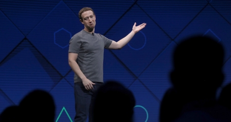  Mark Zuckerberg, à l'ouverture de la conférence annuelle pour les développeurs d'applications (F8) organisée par le groupe à San José en Californie.