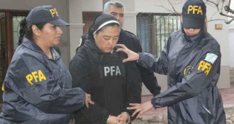 Une bonne soeur japonaise de 42 ans a été arrêtée en Argentine pour son implication dans une affaire d'abus sexuels.