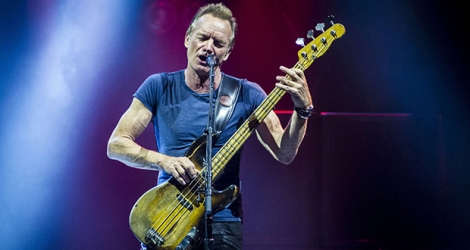 Sting fera partie des têtes d'affiche du North Summer Festival, les 24 et 25 juin. © AFP