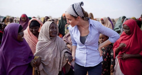 La journaliste Amanda Lindhout, ici en reportage en Somalie, a subi les pires sévices durant ses 460 jours de captivité dans ce pays. (Photo: Service de Presse d’Amanda Lindhout)