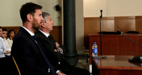 Messi et son père Jorge avaient été condamnés en juillet 2016 pour une fraude portant sur 4,16 millions.