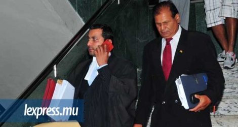 Raj Dayal à sa sortie de la cour intermédiaire, ce vendredi 16 juin.