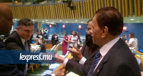 Sir Anerood Jugnauth était à l'ONU le 22 juin 2017 pour plaider la cause mauricienne sur le dossier Chagos, une plaidoirie qui s'est soldée par une victoire car la résolution mauricienne a été adoptée.