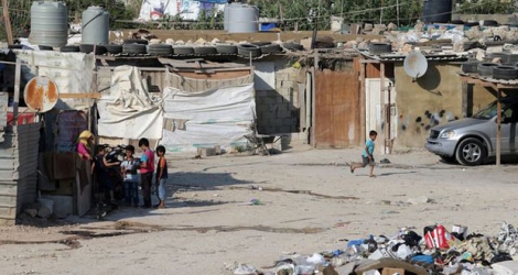 L'incendie s'est déclaré près d'un camp de réfugiés du village de Qab Elias, dans la Bekaa. 