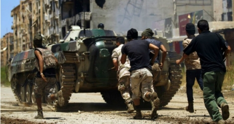 Les forces loyales aux autorités libyennes parallèles, commandées par le maréchal Khalifa Haftar à Benghazi