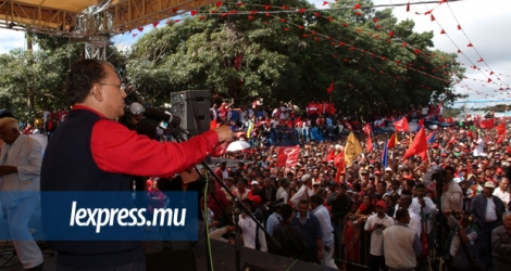 Le leader du PTr, Navin Ramgoolam, avait menacé le Président de la République, lors d’un rassemblement à Quatre-Bornes. 