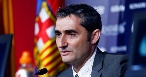 Ernesto Valverde, nouvel entraîneur du FC Barcelone.