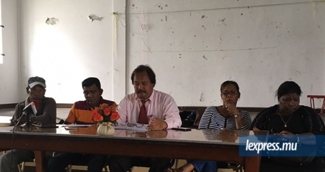 Swaley Dhurmaw, Azam Rujubali, Louis Eddy Joson, Annick Coollen étaient présents à la conférence de presse organisée ce mercredi 16 août.