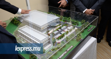 La maquette du nouvel hôpital ENT de Vacoas a été dévoilée, ce vendredi 25 août.