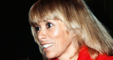 Mireille Darc le 10 mars 1982 à Paris.