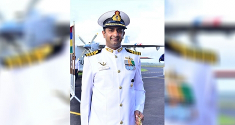 Saurabh Thakur, commandant sortant de la National Coast Guard