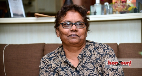 Nirmala Maruthamuthu, 55 ans, habite dans un appartement de la NHDC à St-Pierre.