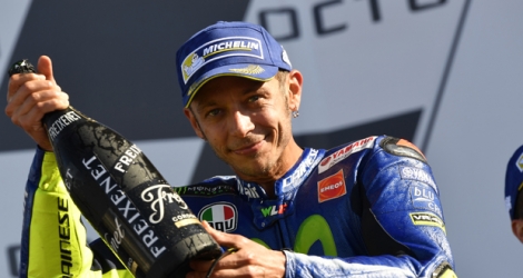 Rossi, septuple champion du monde en MotoGP.