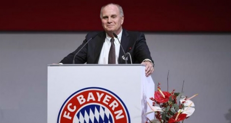 Uli Hoeness, président du FC Bayern.