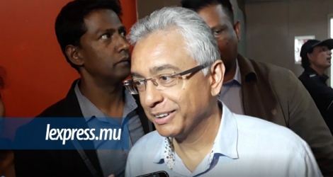 Le leader du MSM s’est adressé aux journalistes à l’issue du bureau politique de son parti, le samedi 30 septembre.