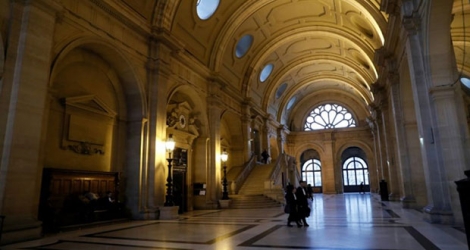 Des avocats au Palais de Justice, le 13 décembre 2016 à Paris 