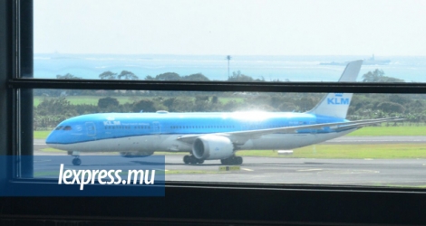 Le premier vol de KLM a atterri à Maurice ce mardi 31 octobre.