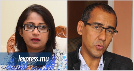 Roubina Jadoo-Jaunbocus et Osman Mahomed s’opposent sur l’état des projets Port-Louis Sud et centre.