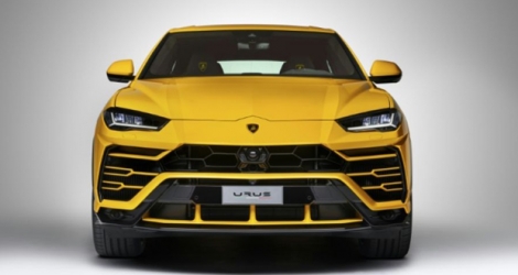 Le nouveau SUV de Lamborghini, l'Urus, qui sera commercialisé à partir de cet été.