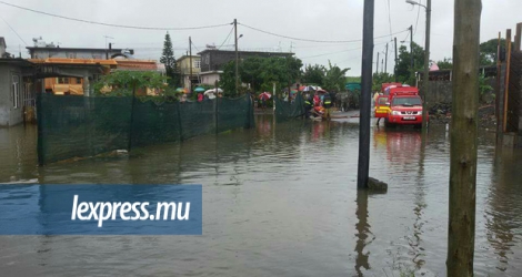 Plusieurs familles ont été touchées par les inondations dans la région de Montagne-Blanche.