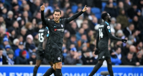 Chelsea a retrouvé le chemin de la victoire samedi à Brighton (4-0) en ouverture de la 24e journée de Premier League.