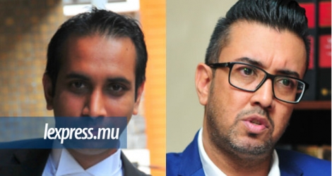 Mes Yousuf Ali Azaree et Shakeel Mohamed sont les avocats du ressortissant indien Sibi Thomas.