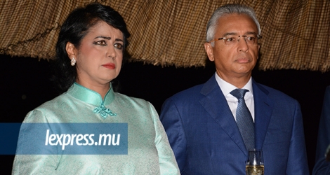 President Ameenah Gurib-Fakim and Prime Minister Pravind Jugnauth are officially at war