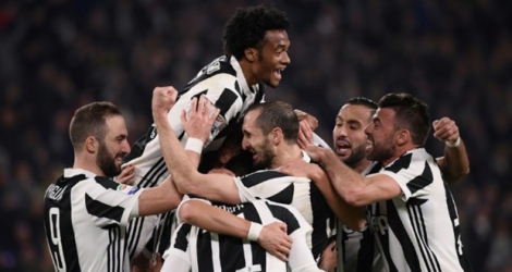 Le choc de la 30e journée de Serie A pour les joueurs de la Juventus, vainqueurs sans pitié de l'AC Milan à Turin, le 31 mars 2018