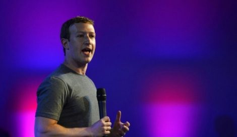Le PDG de Facebook Mark Zuckerberg