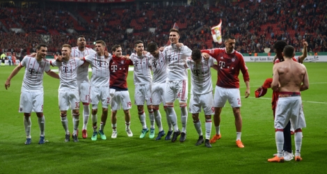 Bayern, facile vainqueur mardi de Leverkusen 6-2 en demi-finale de Coupe d'Allemagne.