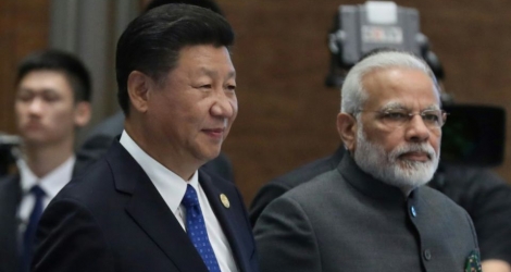 Xi and Modi are seeking to mend their relationship after a territorial dispute between China and India last year 