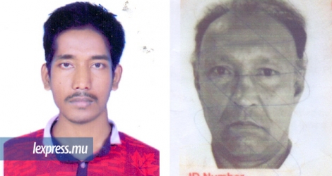 Roton Bhuiyan (à g.) et Ange Desiré Jean Noel Vellin sont portés disparus.