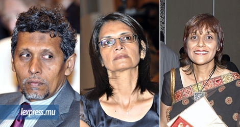 Les juges Asraf Caunhye, Nirmala Devat et Gaitree Jugessur-Manna siègent au sein de la commission d’enquête instituée sur Ameenah Gurib-Fakim.