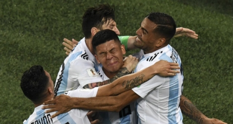 L'Argentine, vice-championne du monde en titre, s'est qualifiée de justesse pour les 8e de finale.