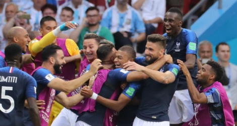 Kylian Mbappé, auteur d'un doublé et d'un penalty provoqué, s'est qualifiée pour les quarts de finale du Mondial-2018, en éliminant l'Argentine de Lionel Messi.