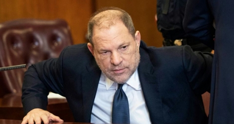 Le producteur américain Harvey Weinstein devant le tribunal de New York, le 5 juin 2018 