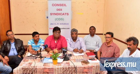 Le comité des syndicats a tenu un point de presse ce lundi 16 juillet, à Port-Louis.