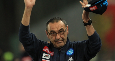 Maurizio Sarri, 59 ans, qui remplace Conte à Stamford Bridge.