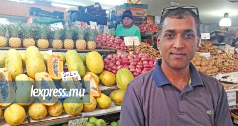 Les papayes «solo» de Jugesh Bisnauth.