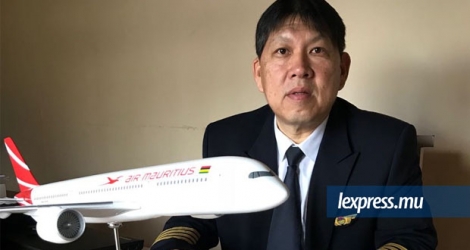 Le capitaine Alain Leung Hing Wah a rejoint Air Mauritius en 1985.