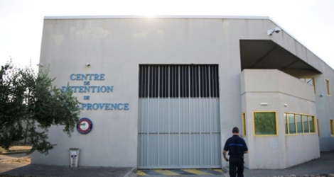 Le centre de détention de Salon-de-Provence, le 30 juillet 2018
