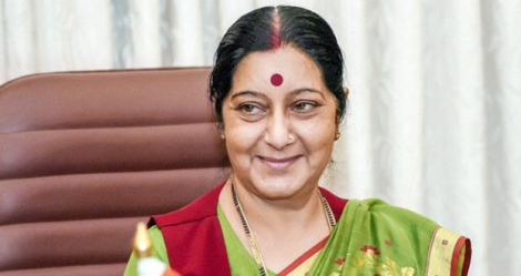 L’arrivée de la ministre des Affaires étrangères, Sushma Swaraj était prévue pour le jeudi 16 août.