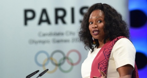 La ministre des Sports Laura Flessel lors d'une session du Comité international olympique à Lima, le 13 septembre 2017 