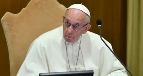 Le pape François le 3 octobre 2018 au Vatican 