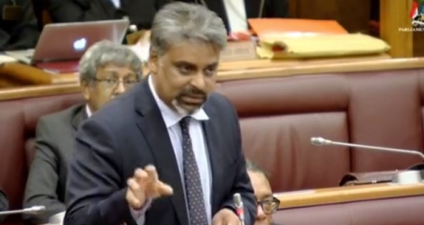 Manish Gobin a présenté le projet de loi en première lecture, au Parlement, la semaine dernière.