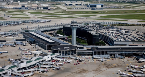 C’est à l’atterrissage à l’aéroport de Chicago qu’il a été découvert. © Chicago O'Hare International