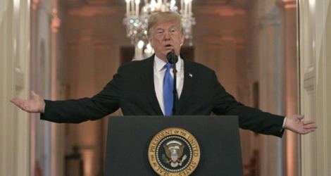 Donald Trump à la Maison Blanche le 7 novembre 2018.